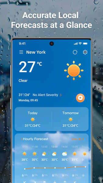 LaunchWeather - عکس برنامه موبایلی اندروید