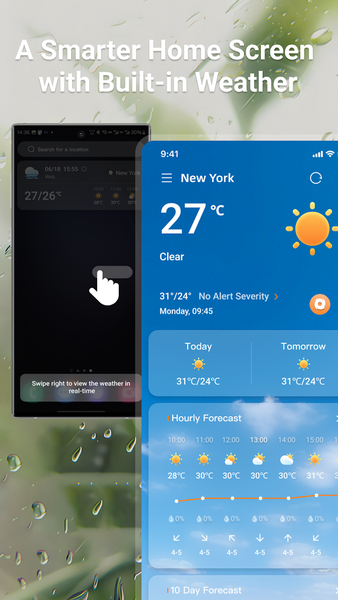 LaunchWeather - عکس برنامه موبایلی اندروید