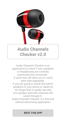 Audio Channels Checker - Image screenshot of android app