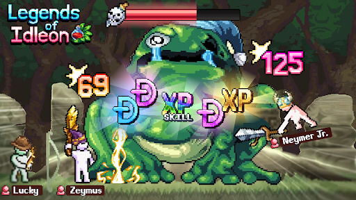 IdleOn - The Idle RPG - Gameplay image of android game