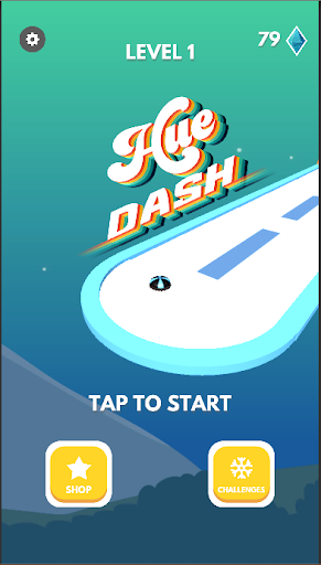 Hue Dash - Color Bump Rolling Ball Offline Game 3D - عکس برنامه موبایلی اندروید