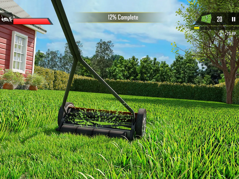 Mowing Simulator - Lawn Grass - Gameplay image of android game