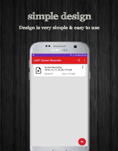 LAXY Screen Recorder - Free - Image screenshot of android app