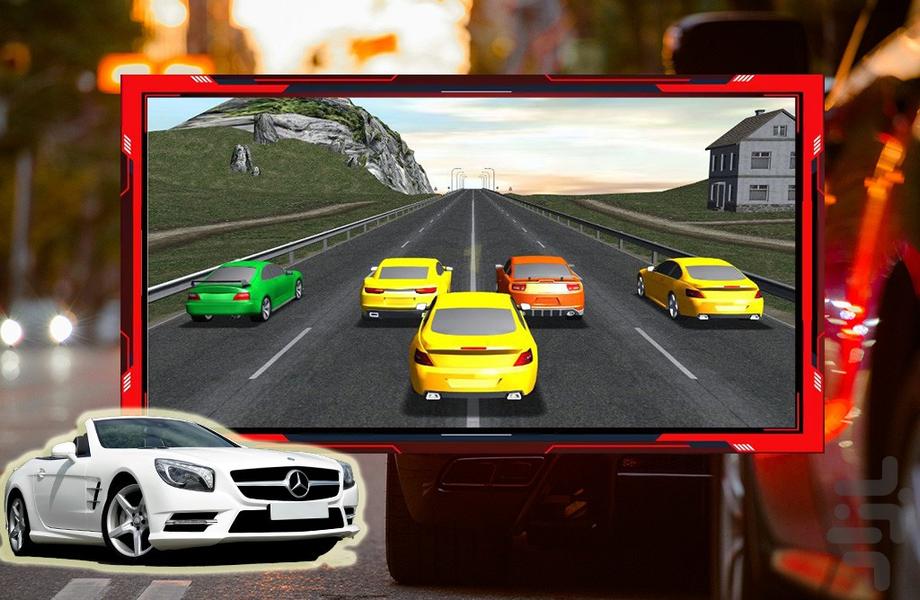 رانندگی در شهر | بازی ماشین - Gameplay image of android game