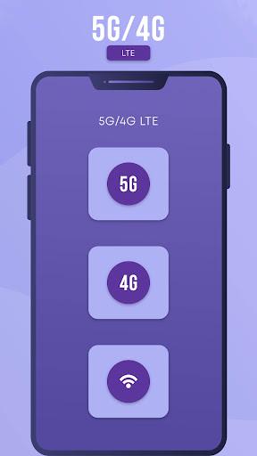 5g/4g lte - Image screenshot of android app
