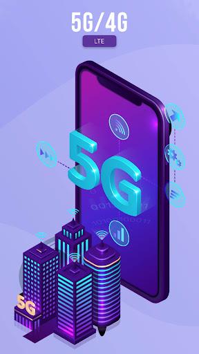 5g/4g lte - Image screenshot of android app