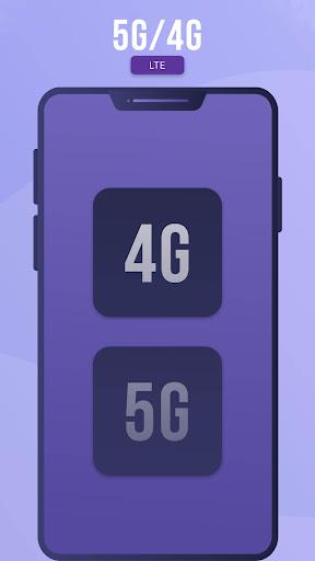 5g/4g lte - Image screenshot of android app