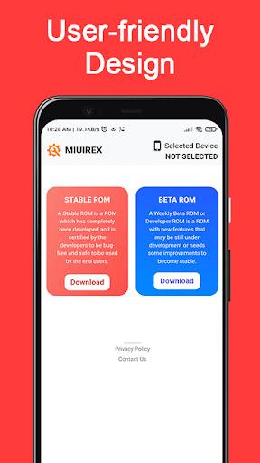 MIUIREX - Easy Update Finder - Image screenshot of android app