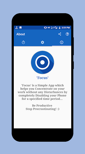 Focus - Be Productive! - عکس برنامه موبایلی اندروید