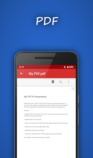 Office Presentation - عکس برنامه موبایلی اندروید