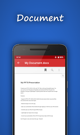 Office Presentation - عکس برنامه موبایلی اندروید