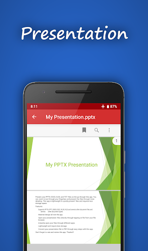 Office Presentation - Image screenshot of android app