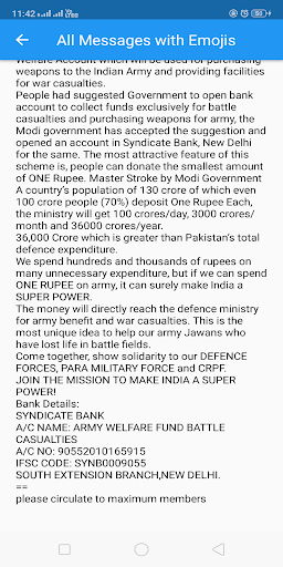 Message Reader - عکس برنامه موبایلی اندروید