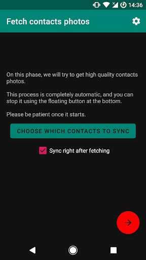 Contacts Sync (requires ROOT) - عکس برنامه موبایلی اندروید