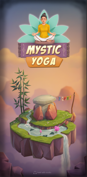 Yoga Quest Relaxing Puzzle - Gameplay image of android game