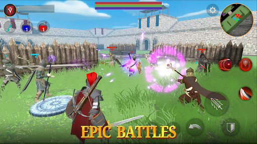 Combat Magic Spells & Swords - Gameplay image of android game