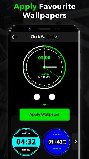 Clock Live Wallpaper Always on - عکس برنامه موبایلی اندروید