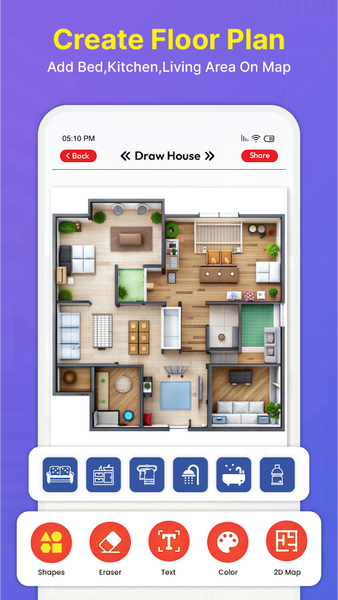 House Design: Floor Plan - Image screenshot of android app