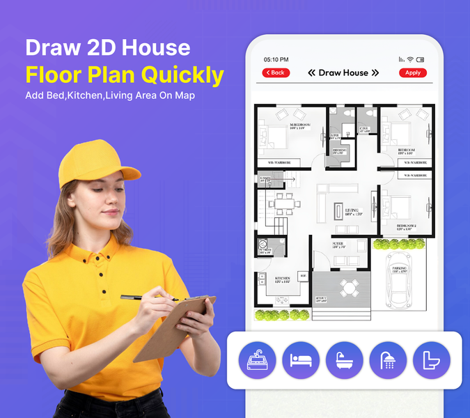 House Design: Floor Plan - عکس برنامه موبایلی اندروید