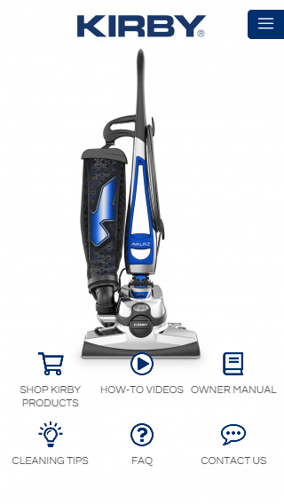 Kirby Vacuum Owner Resources - Image screenshot of android app