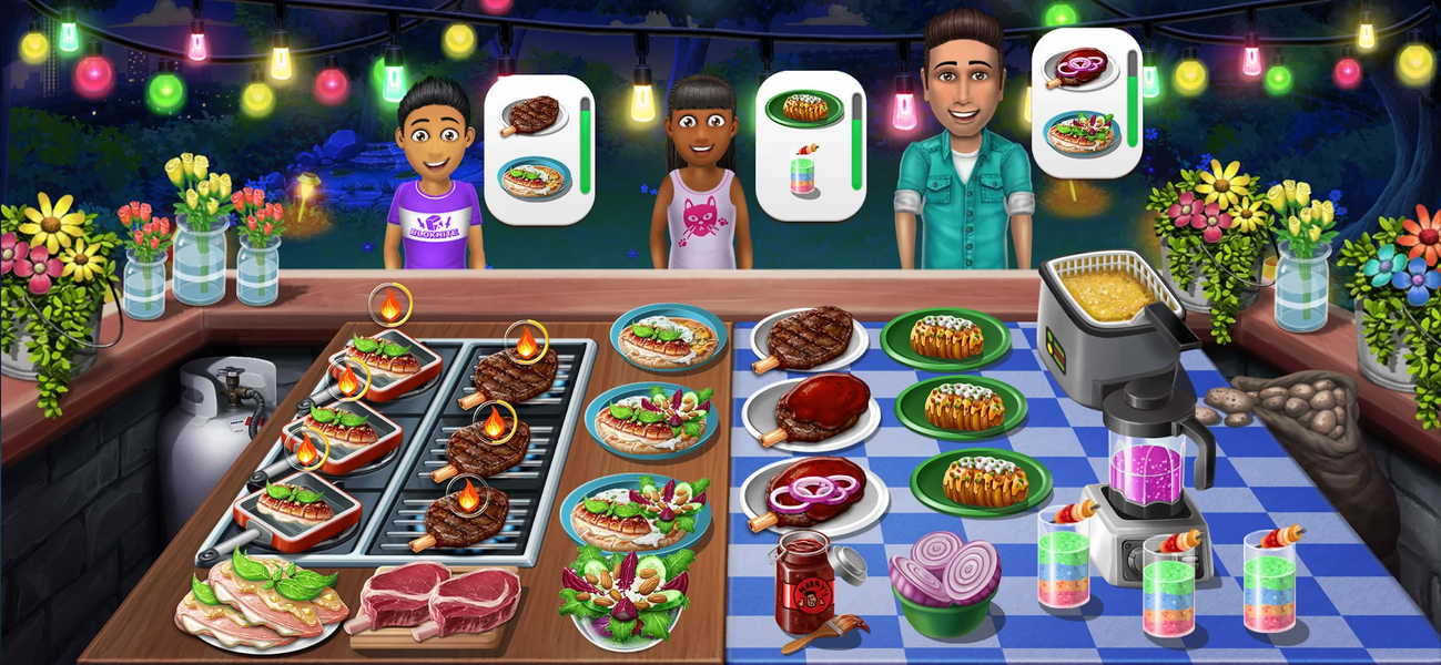 Virtual Families: Cook Off - Gameplay image of android game
