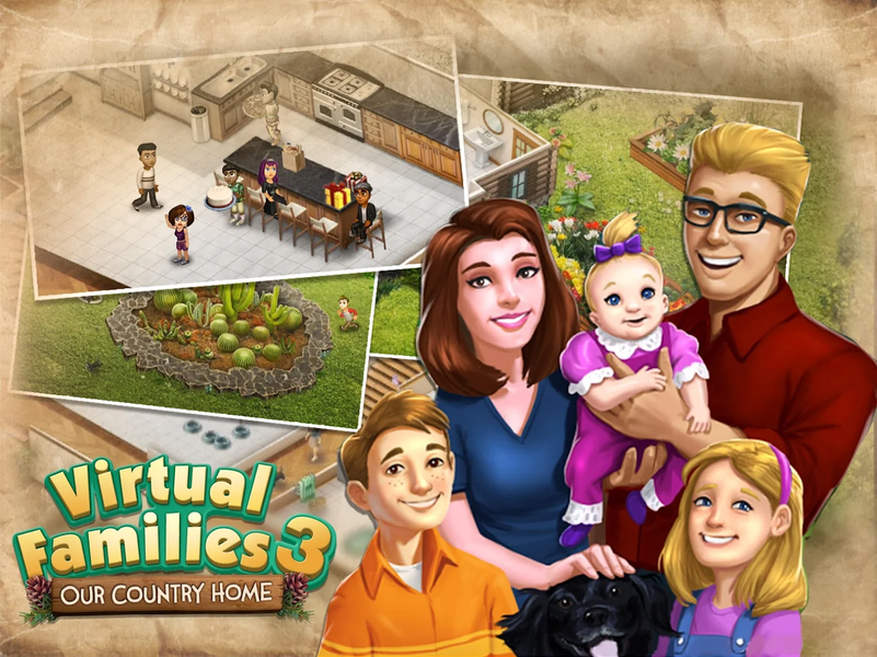 Virtual Families ۳ - عکس بازی موبایلی اندروید