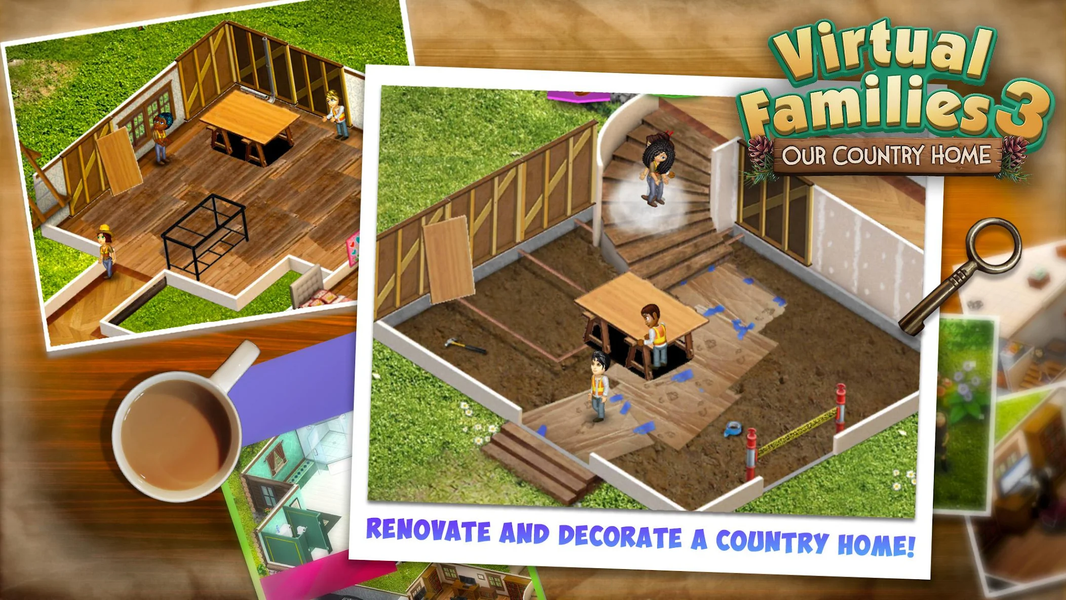 Virtual Families 3 - Gameplay image of android game