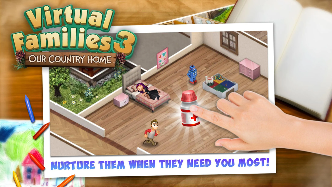 Virtual Families ۳ - عکس بازی موبایلی اندروید