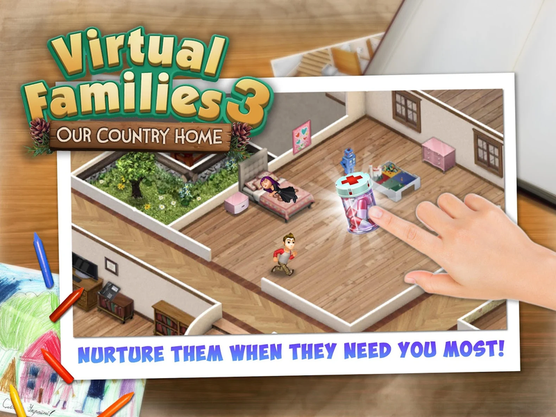 Virtual Families ۳ - عکس بازی موبایلی اندروید