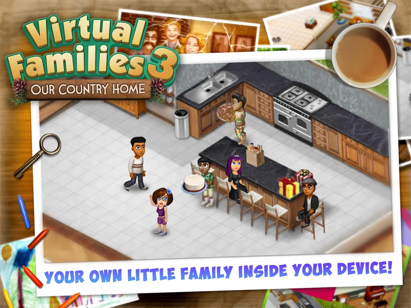 Virtual Families ۳ - عکس بازی موبایلی اندروید