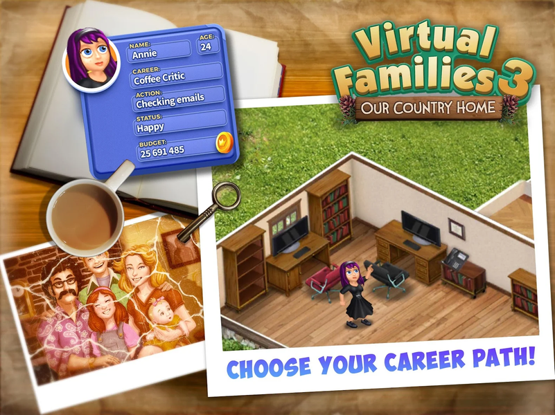 Virtual Families ۳ - عکس بازی موبایلی اندروید