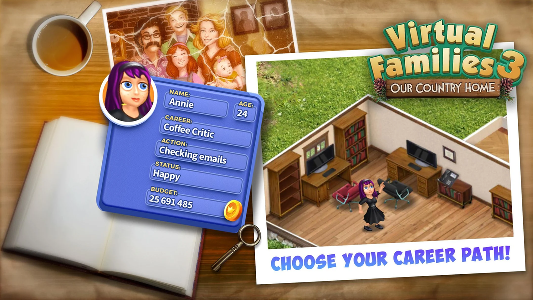 Virtual Families ۳ - عکس بازی موبایلی اندروید