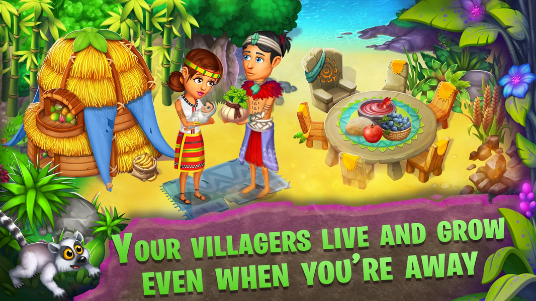 Virtual Villagers 6 - Gameplay image of android game