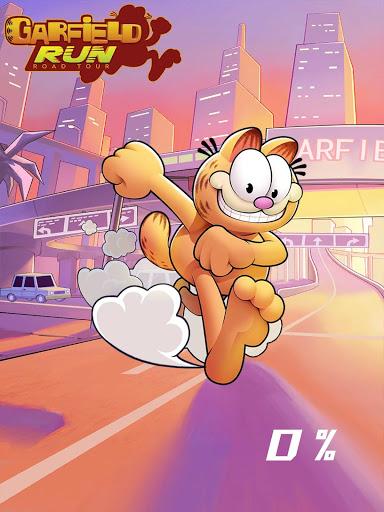 Garfield Run: Road Tour - عکس بازی موبایلی اندروید