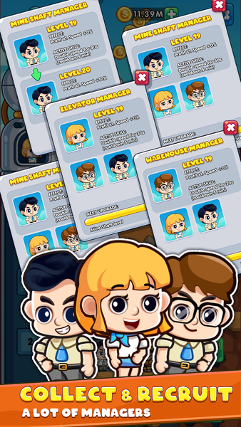 Mineral Miner: Idle Game - عکس بازی موبایلی اندروید