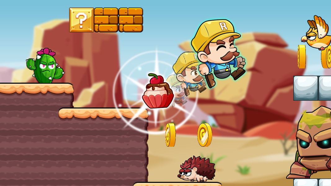 Super Rico World - Gameplay image of android game