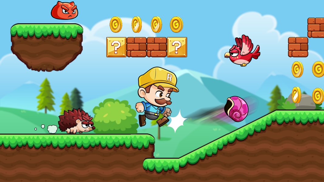 Super Rico World - Gameplay image of android game
