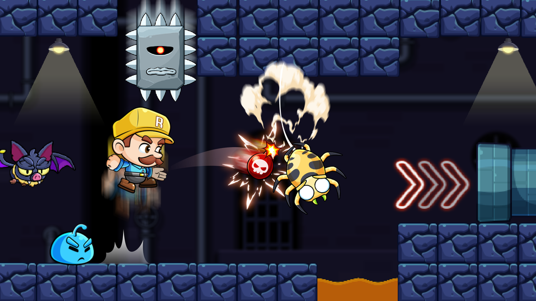 Super Rico World - Gameplay image of android game