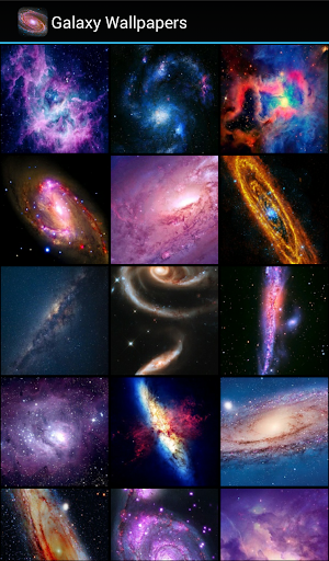 Galaxy Wallpapers - Image screenshot of android app