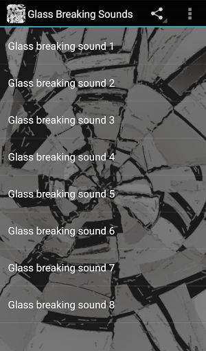 Glass Breaking Sounds Prank - عکس برنامه موبایلی اندروید