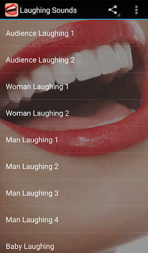 Laughing Sounds - Image screenshot of android app