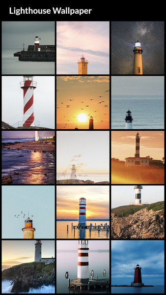 Lighthouse Wallpapers - Image screenshot of android app