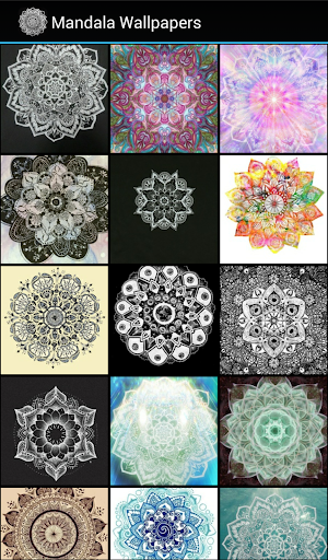 Mandala Wallpapers - Image screenshot of android app