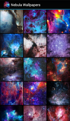 Nebula Wallpapers - Image screenshot of android app