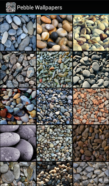 Pebble Wallpapers - Image screenshot of android app