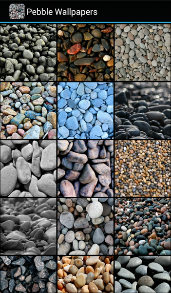 Pebble Wallpapers - Image screenshot of android app