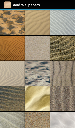 Sand Wallpapers - Image screenshot of android app