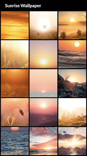 Sunrise Wallpapers - Image screenshot of android app