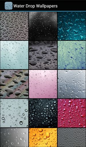 Water Drop Wallpapers - Image screenshot of android app