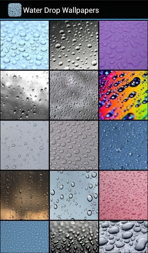 Water Drop Wallpapers - Image screenshot of android app